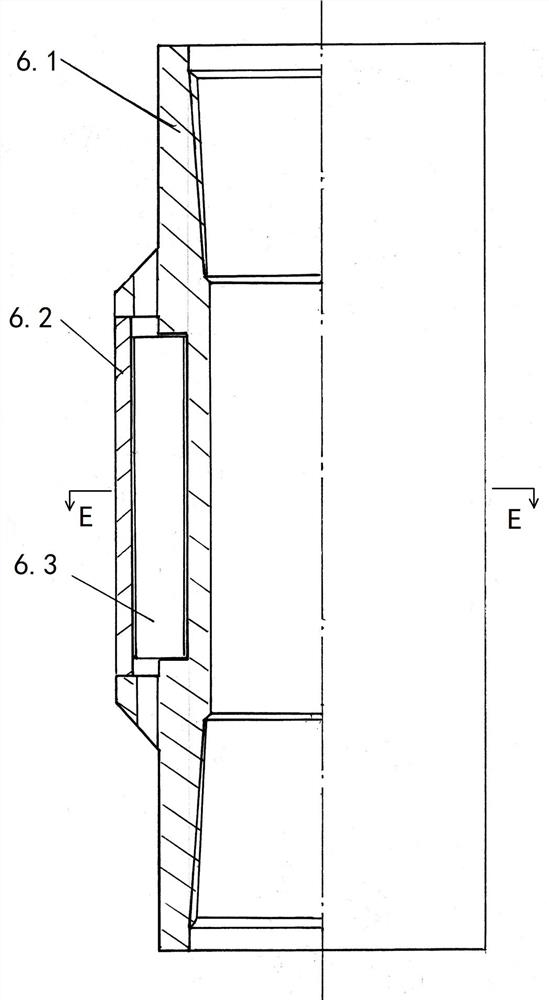 A fracturing well reservoir testing device