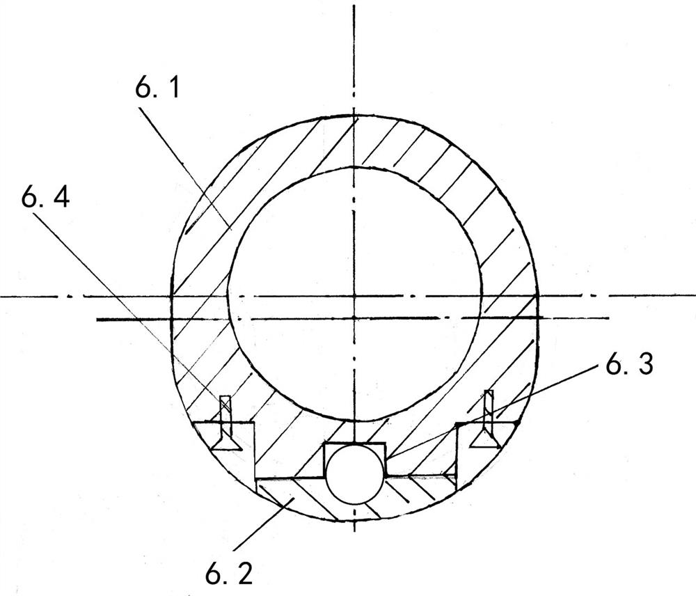 A fracturing well reservoir testing device