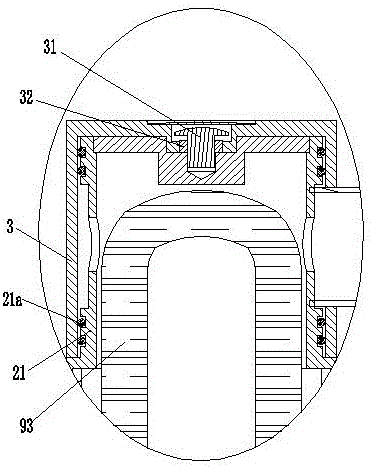 Three-stage filtering water tap