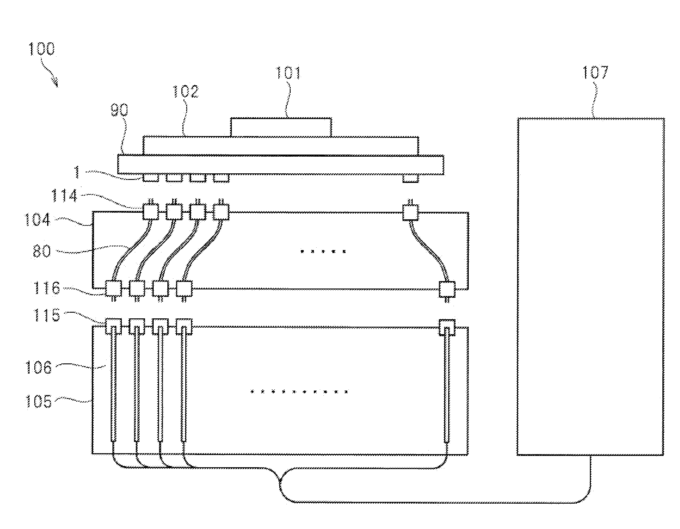 Connector And Semiconductor Testing Device Having The Same