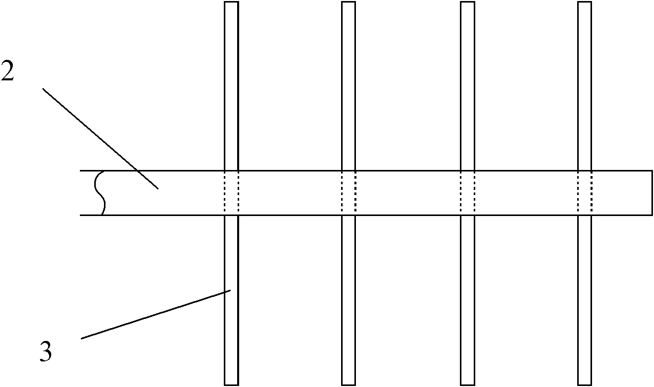 Hanging bag-type chlamydomonas culturing bracket