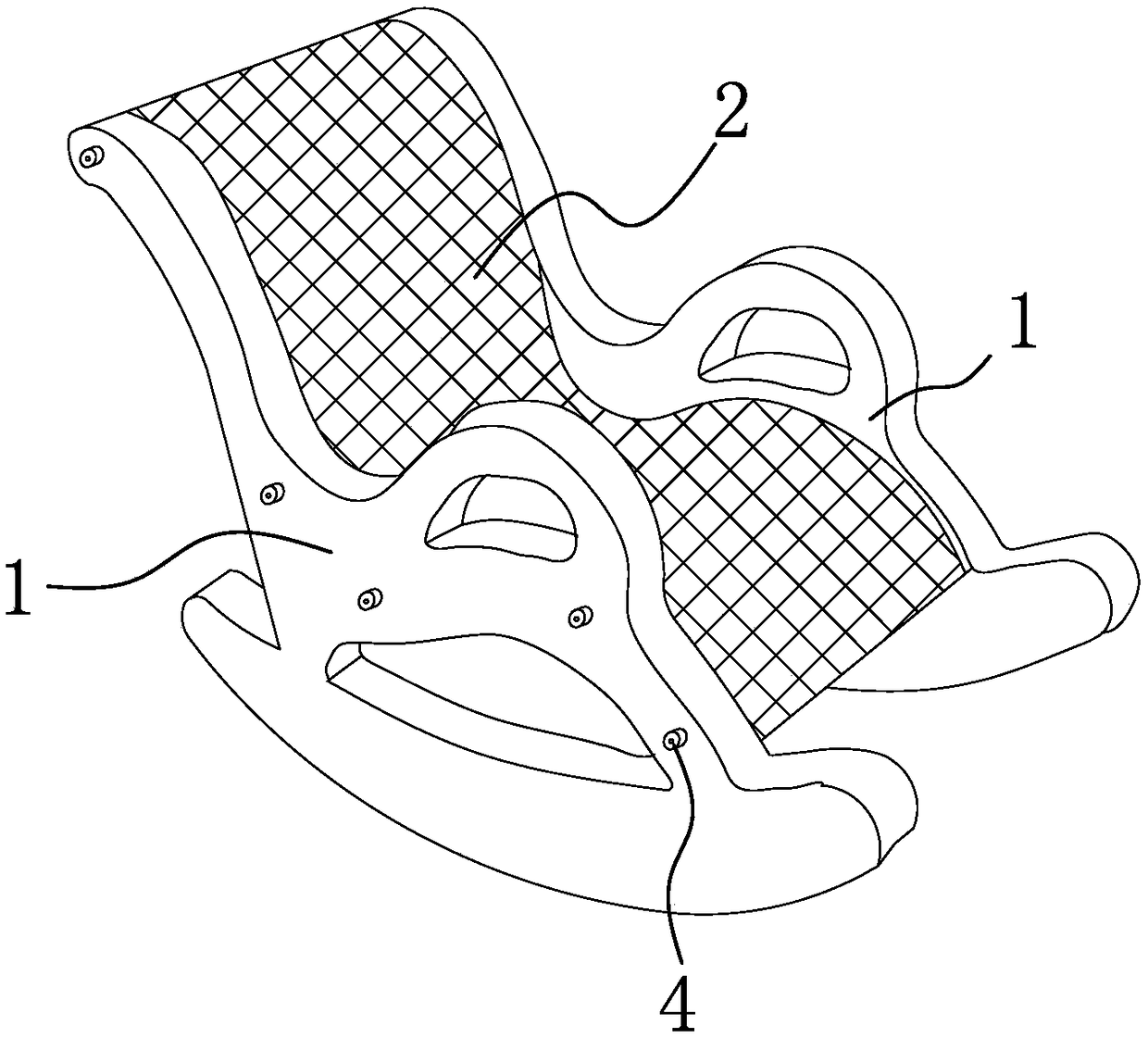 Pet rocking chair