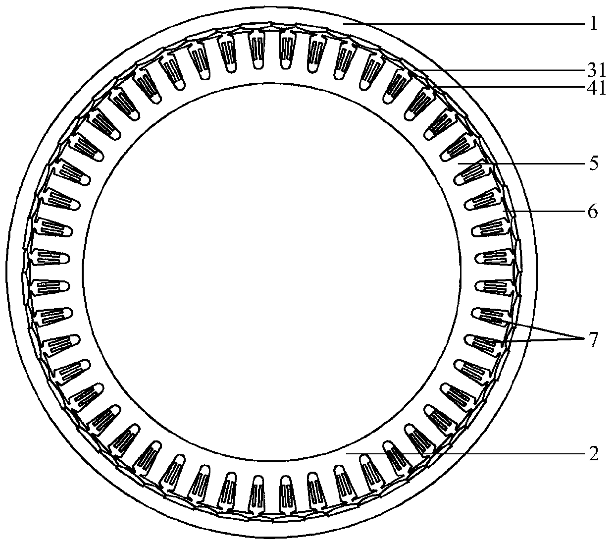 Low-cost alternating pole permanent magnet hub motor for electric vehicle drive