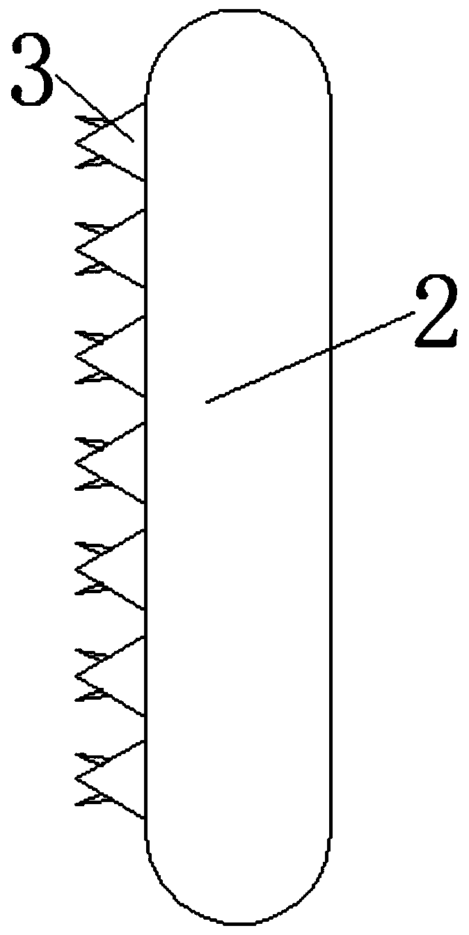 Device for preventing dust agglomeration in chimney based on airflow transformation