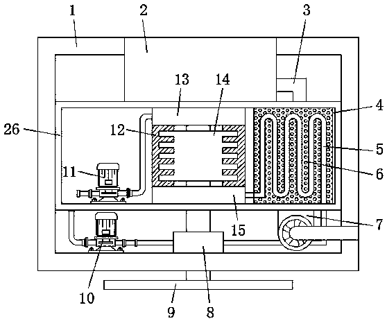 New energy heat energy conversion heat supply device