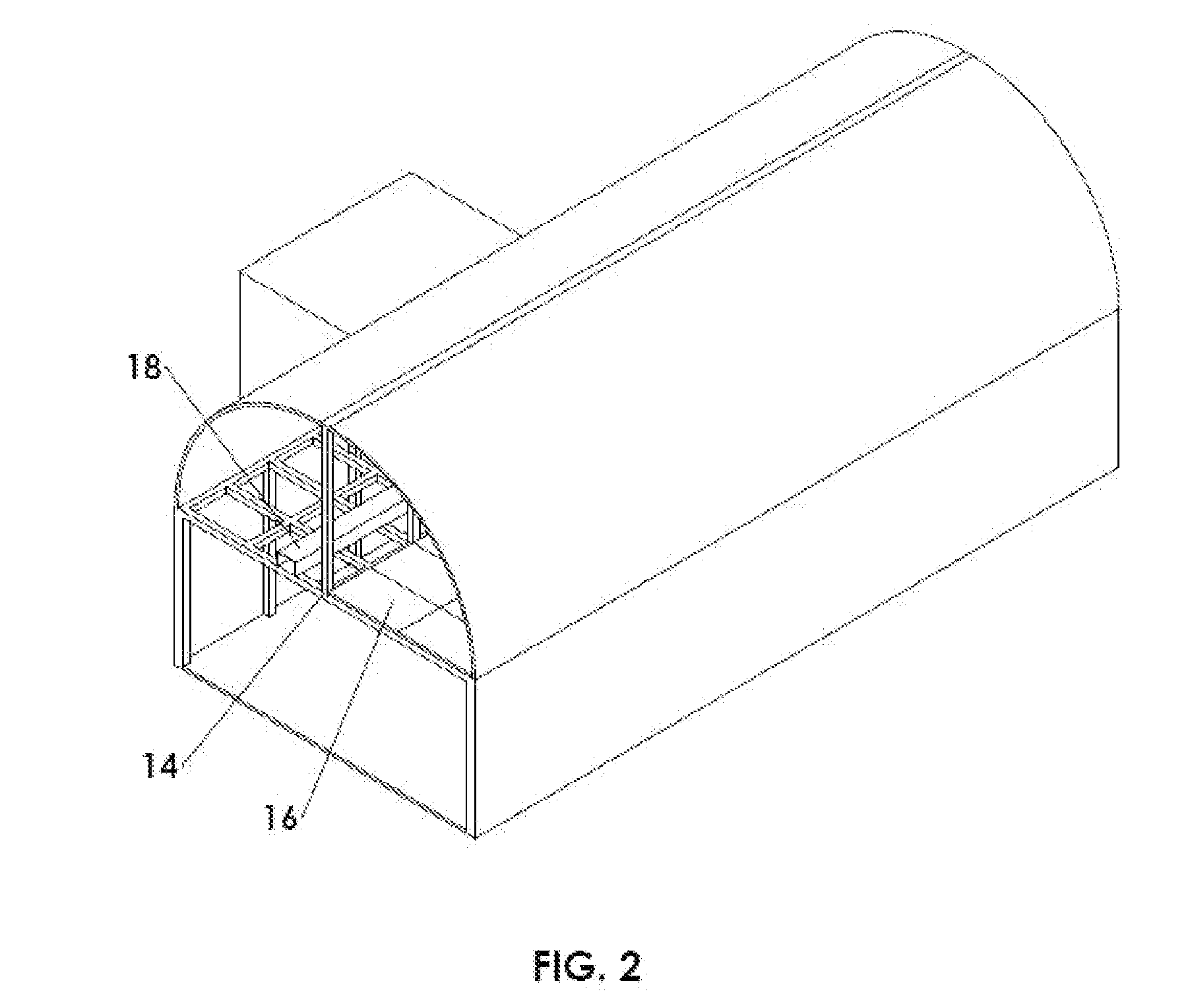 Rapid assembly lightweight modular structure