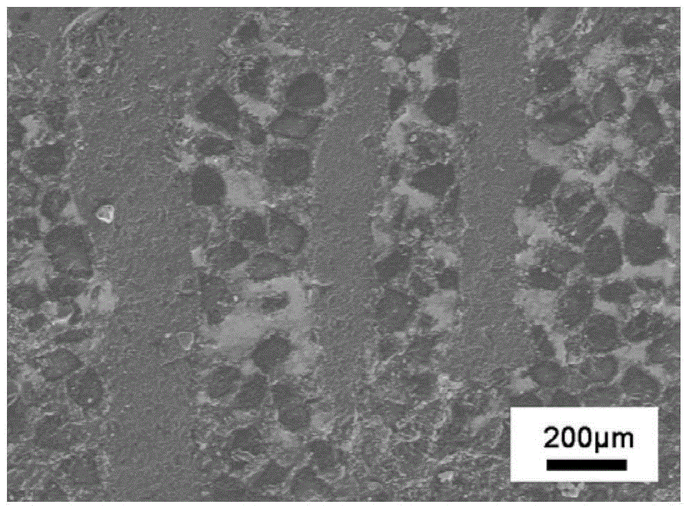 Directional porous SiC and diamond reinforced Al base composite material and preparation method thereof