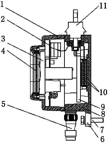 Integrated surge arrester online monitoring device