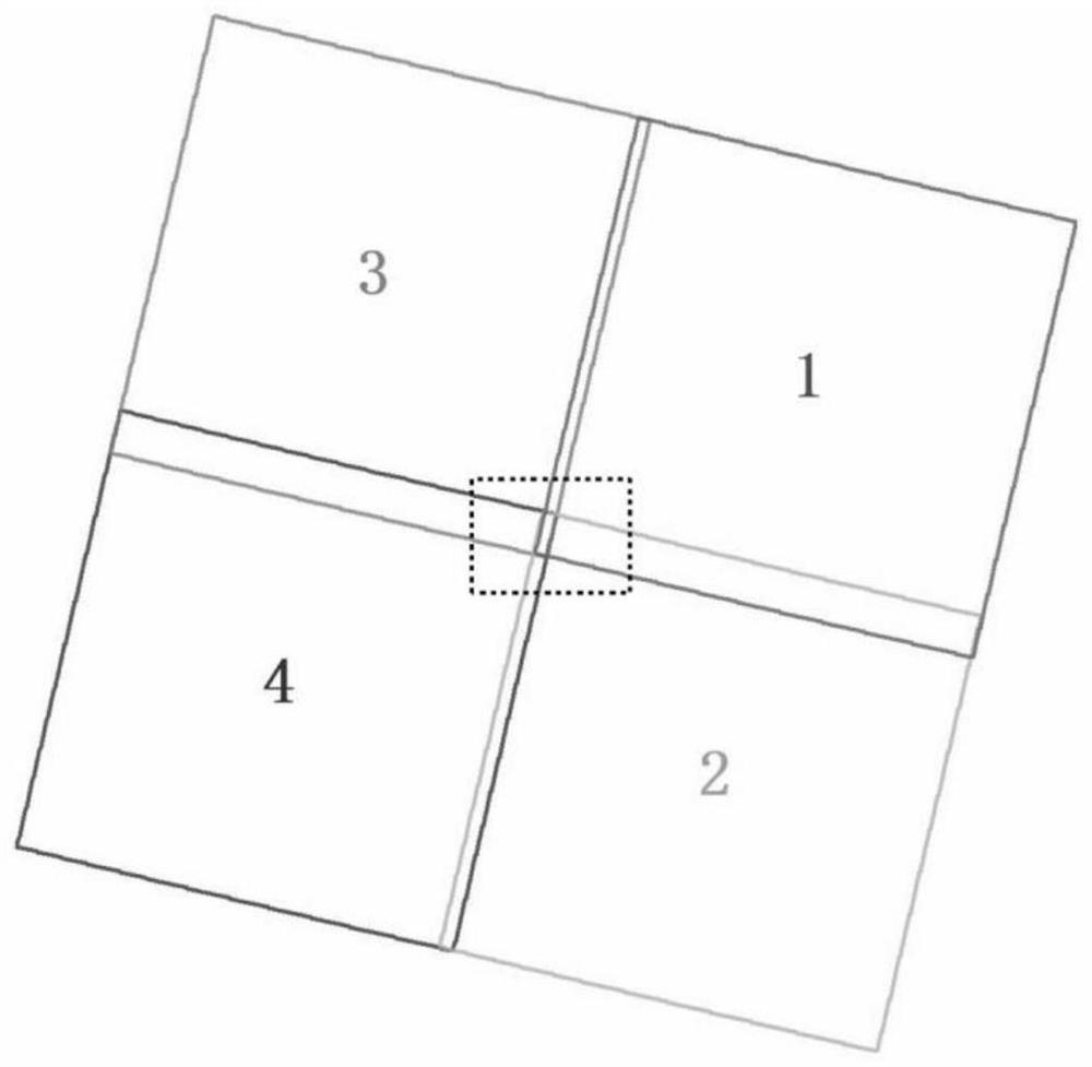 A Edge Correction Method Applicable to Multiple Remote Sensing Images in Large Areas