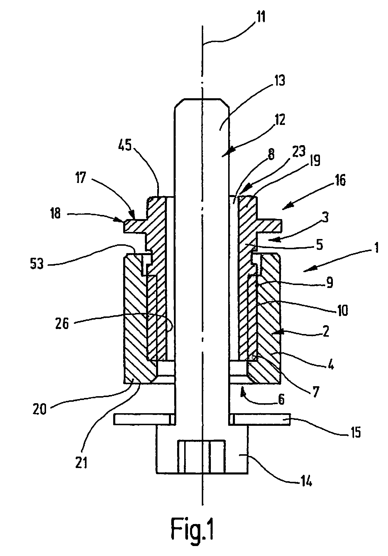 Tolerance compensation element