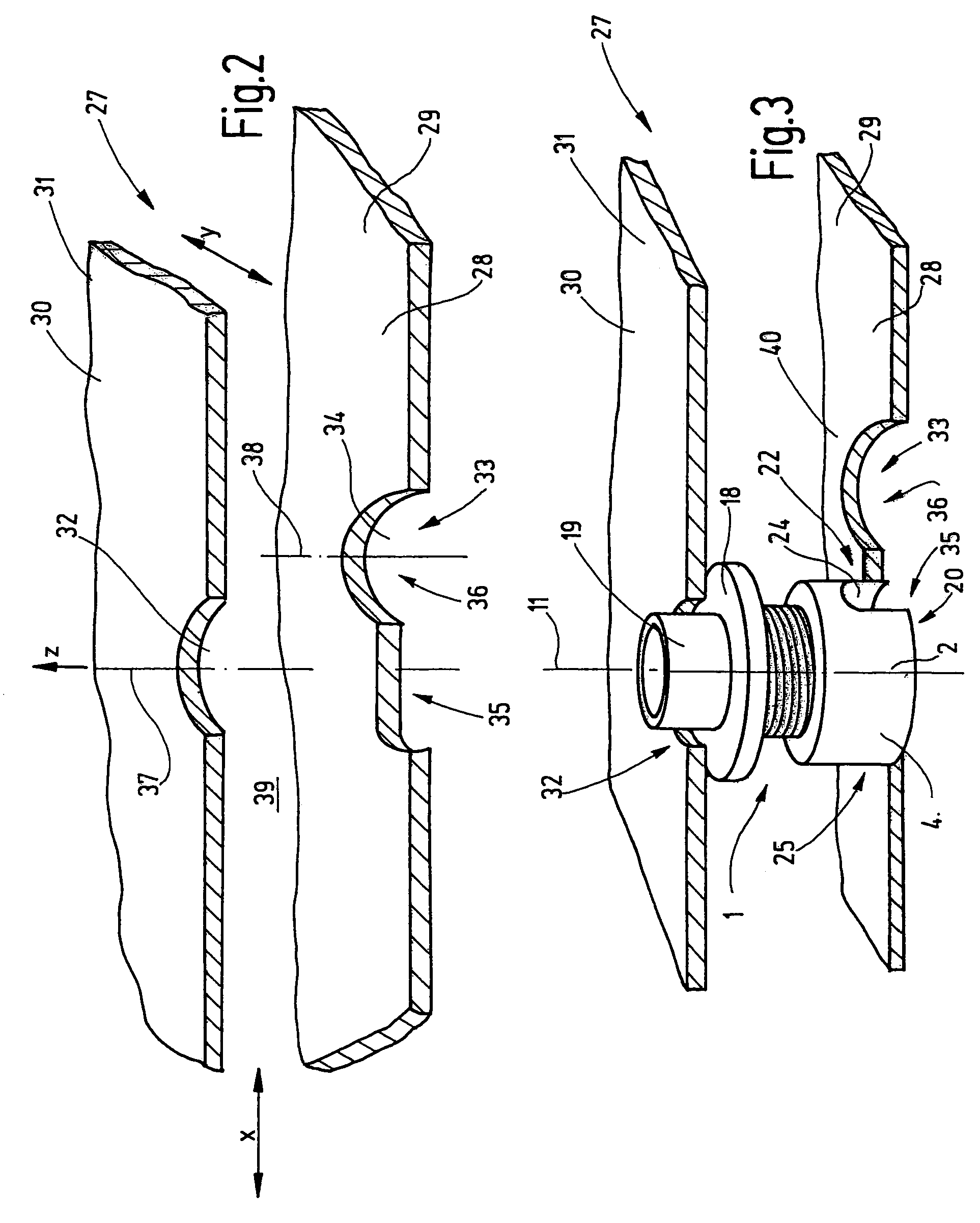 Tolerance compensation element