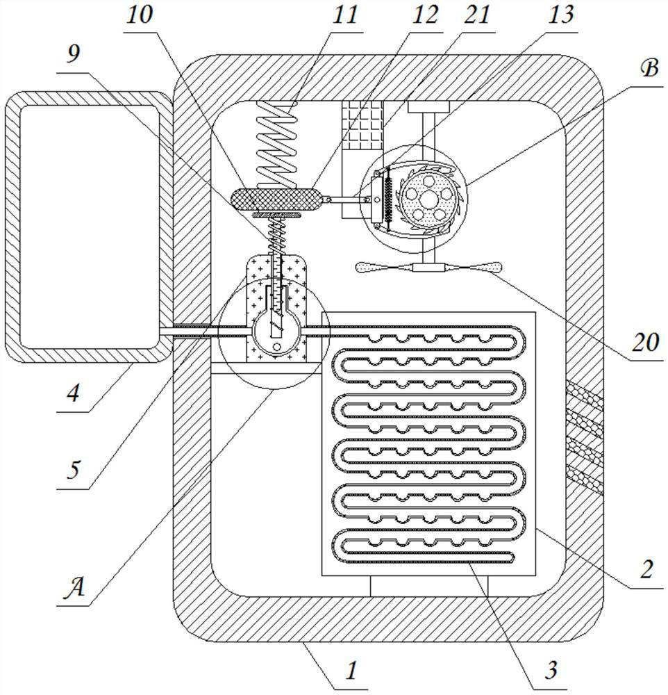 An energy-saving and environment-friendly cooling device for AIS communication equipment based on hull pitching