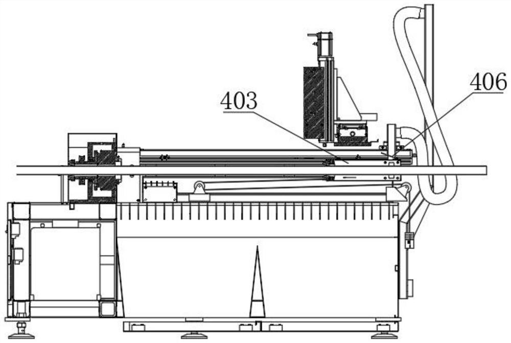 Simple pipe cutting machine