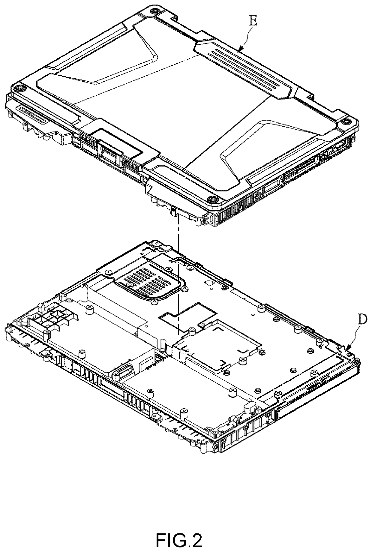 Expansion electronic device and electronic system