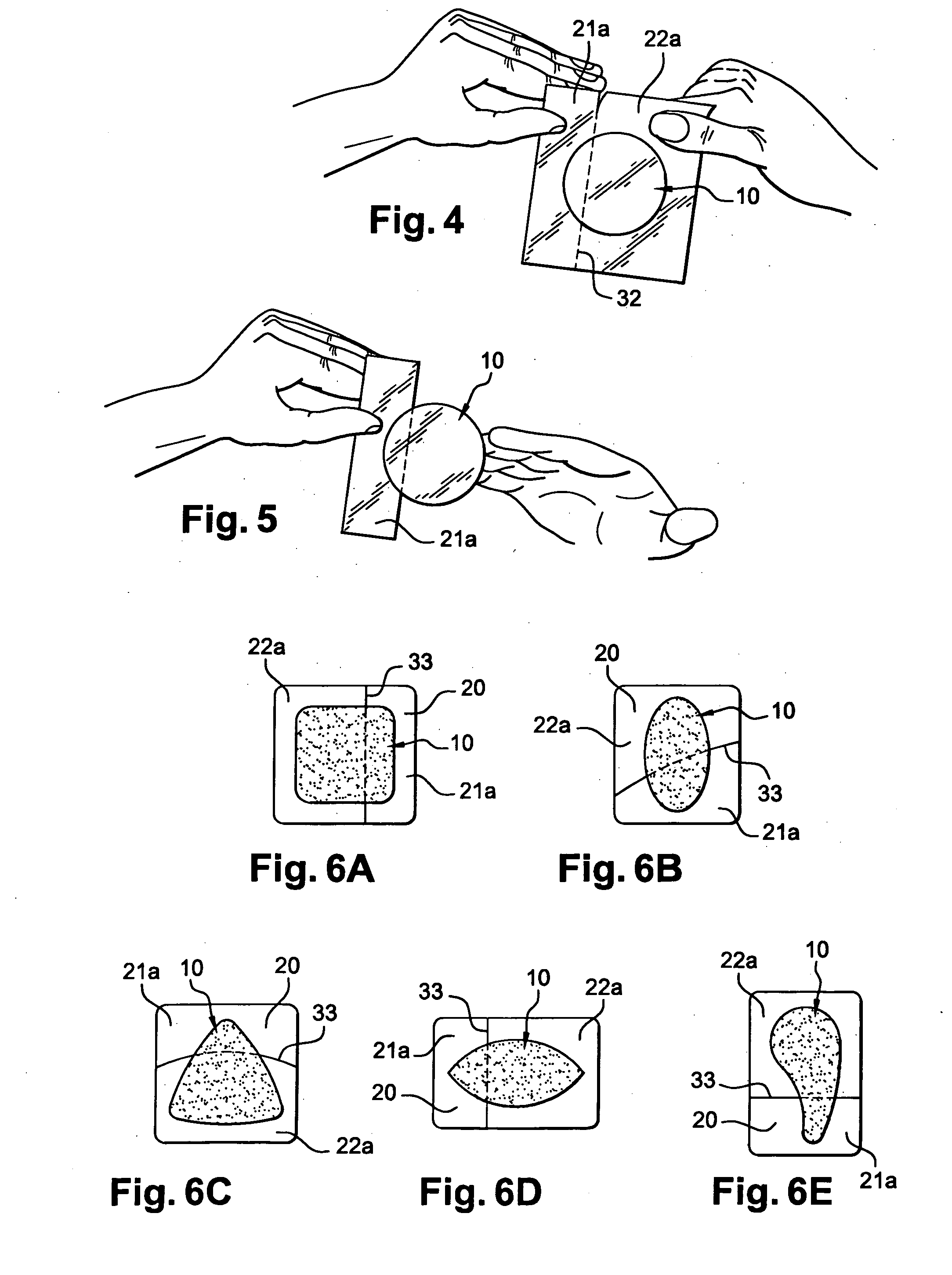 Adhesive applicator article