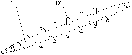 Inorganic mixture high-speed stirring mechanism and application method thereof