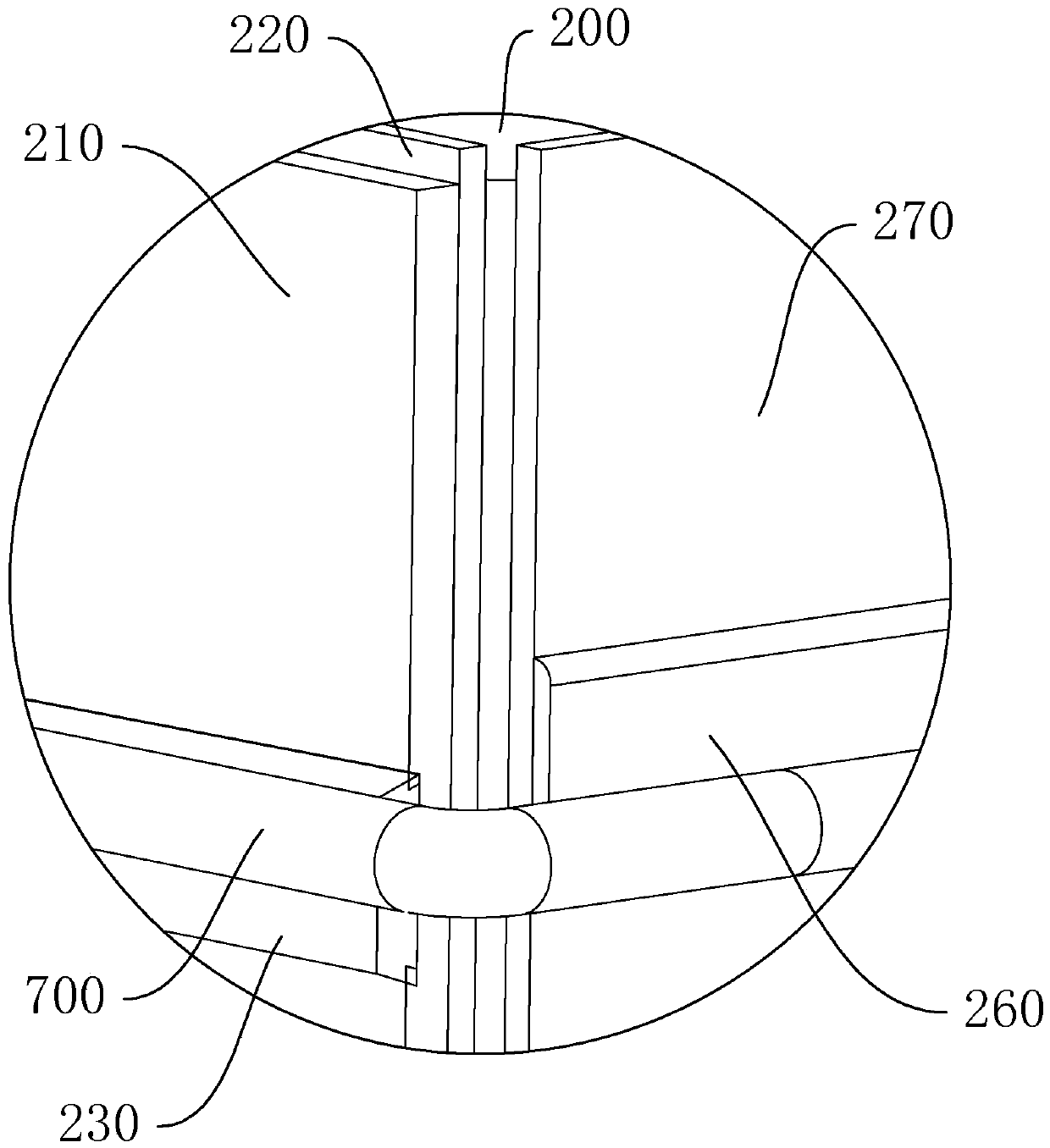 Power battery device capable of inhibiting thermal runaway