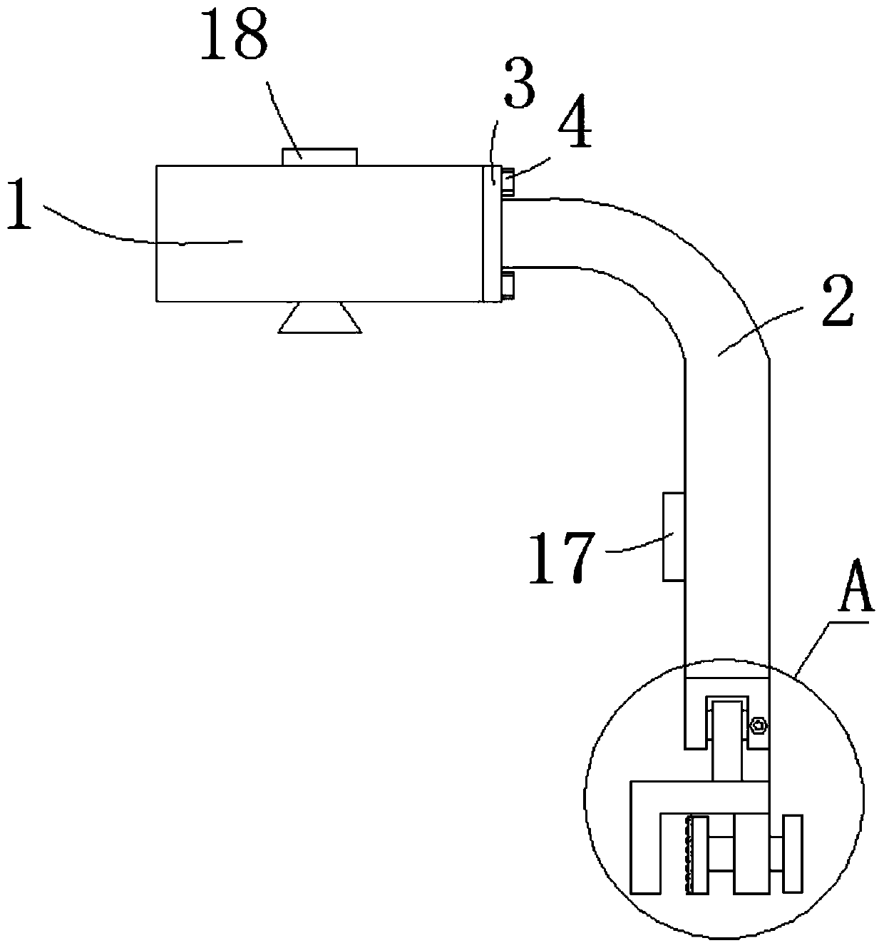 Intelligent drug identification broadcast device for medication cart and installation method thereof