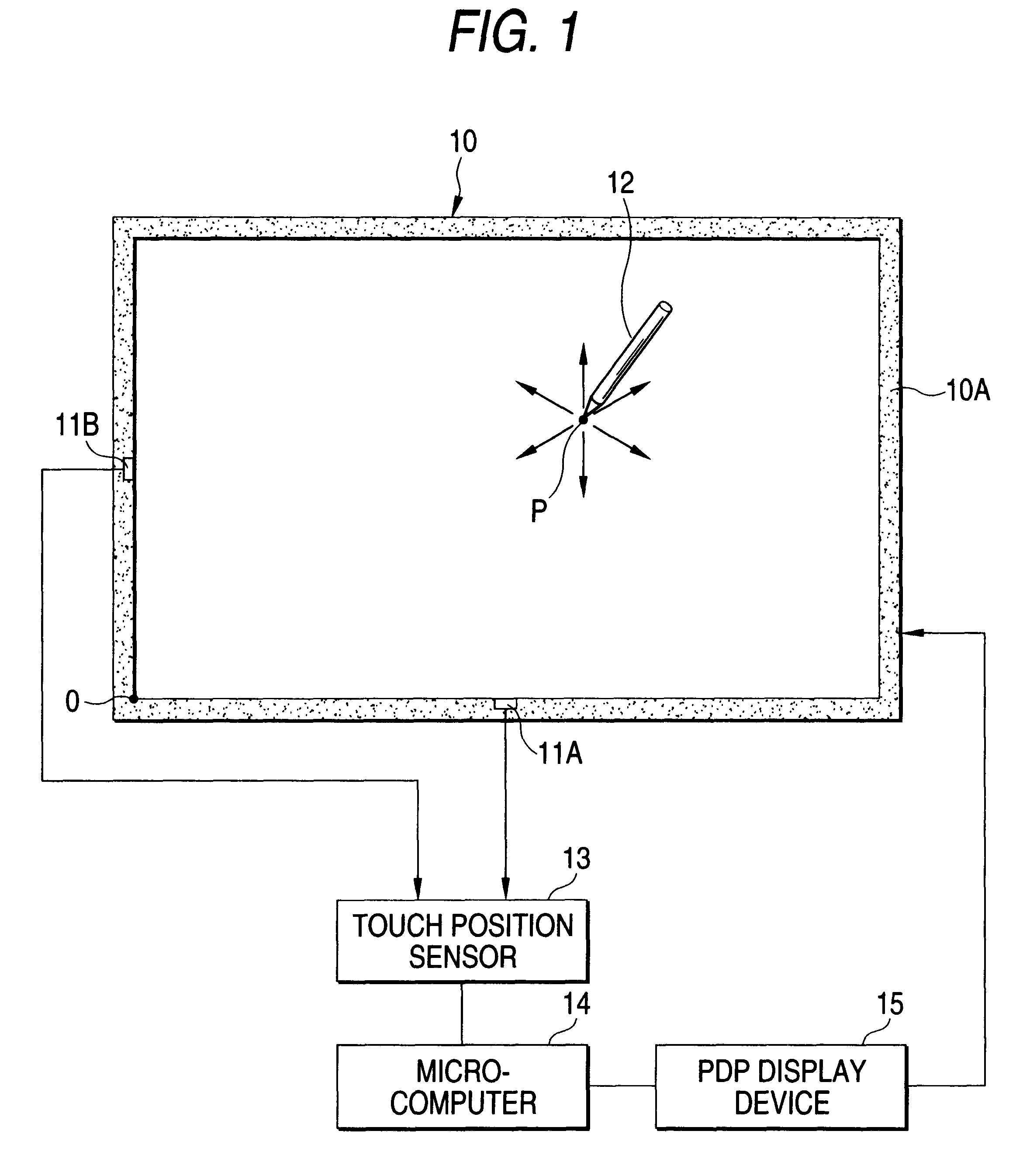 Touch panel device