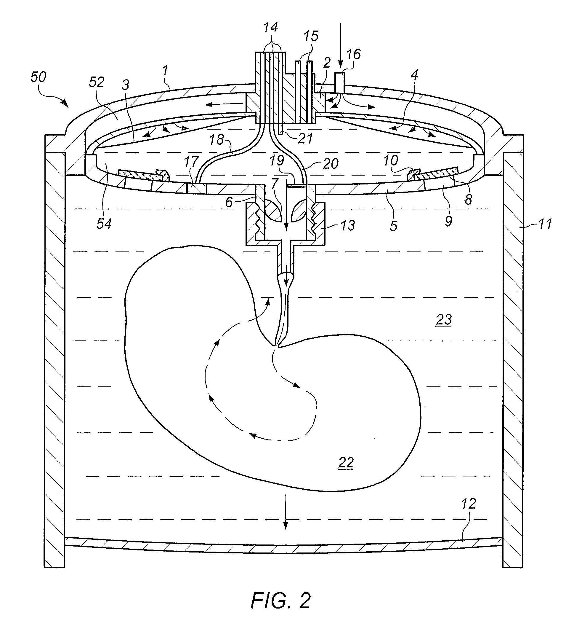 Fluidics based pulsatile perfusion preservation device and method