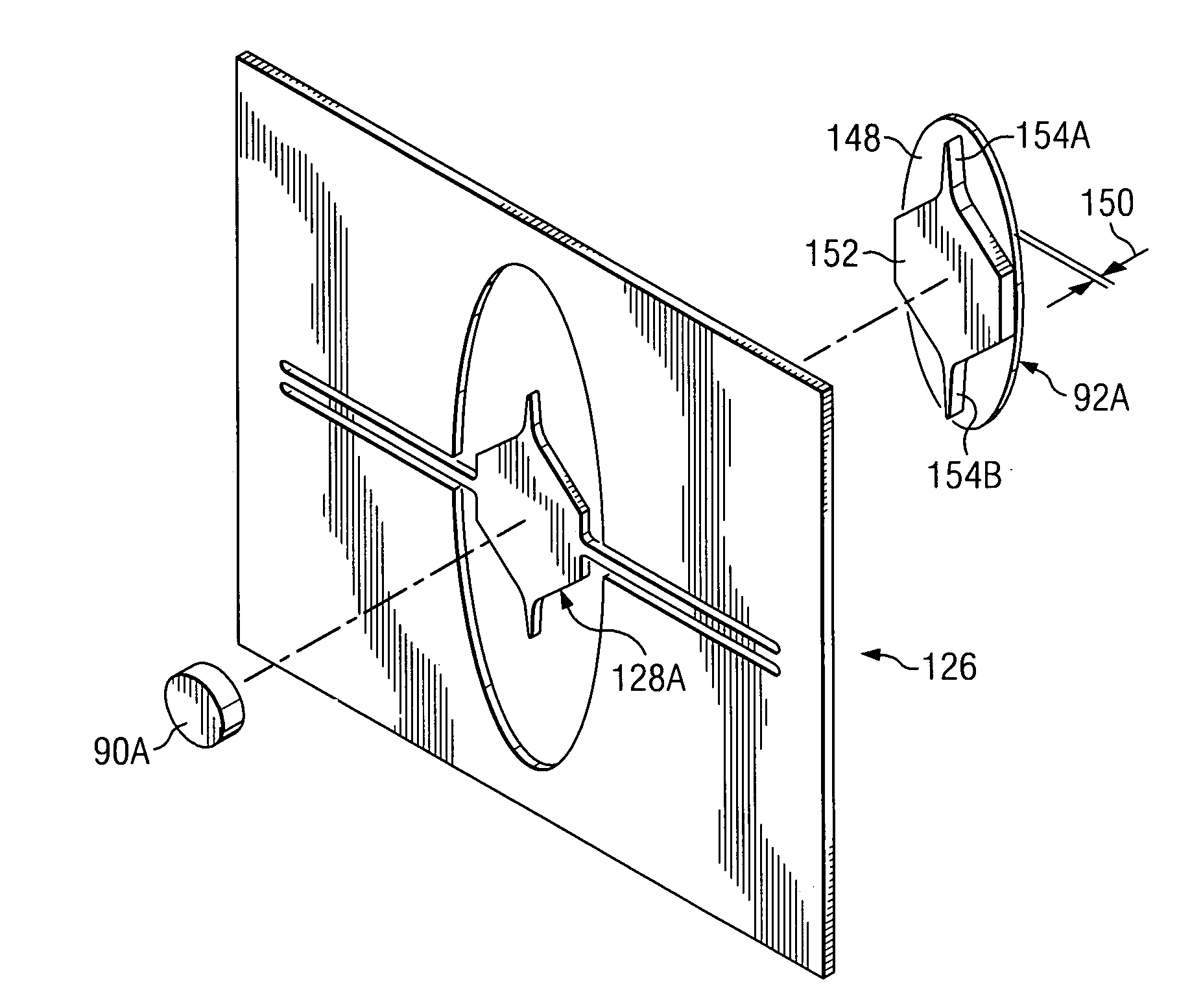 Multilayered oscillating device with spine support