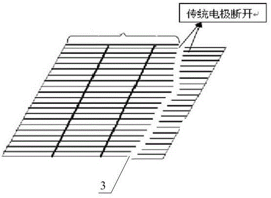 A new type of front electrode for crystalline silicon solar cells