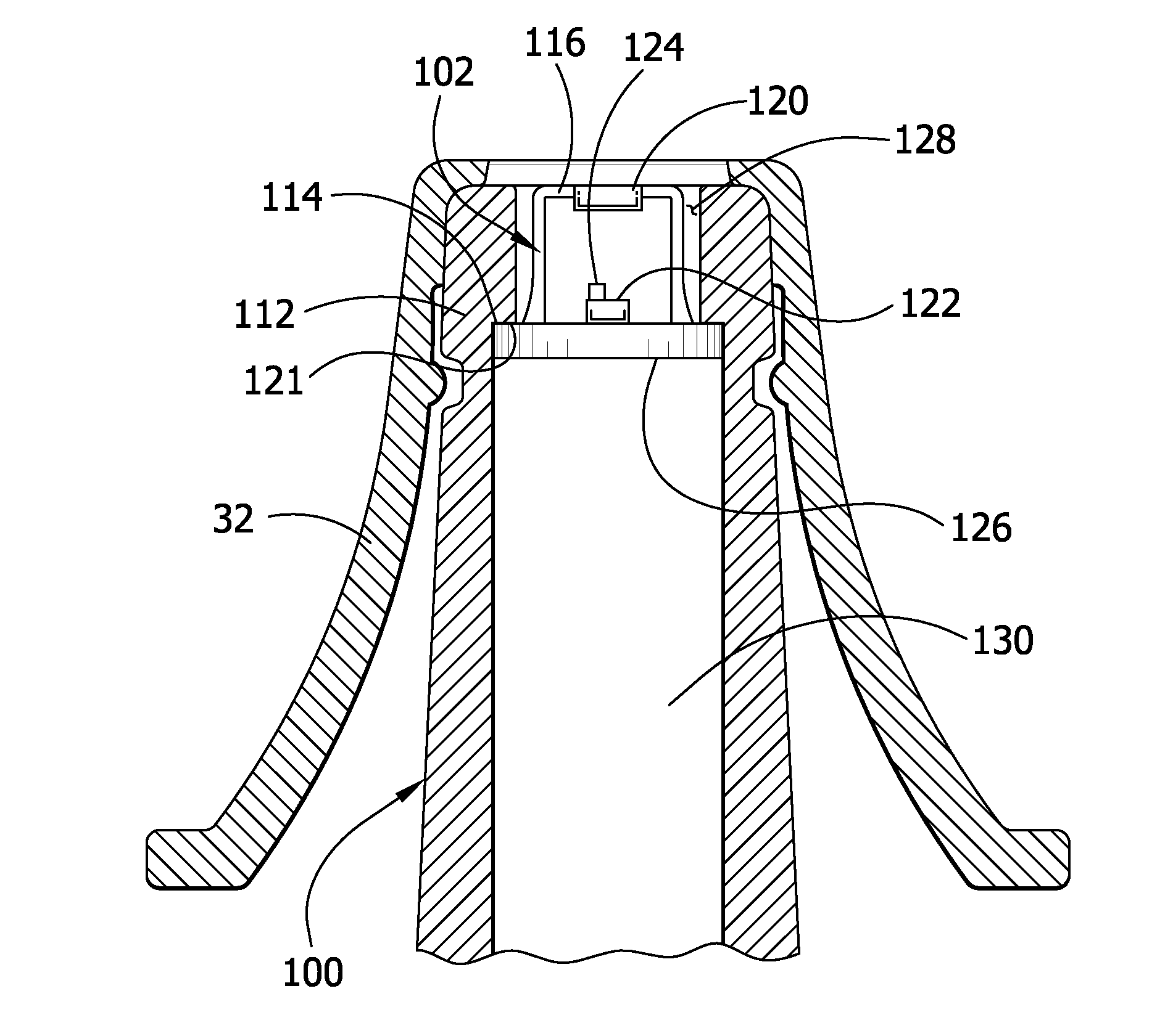 Thermal tympanic thermometer