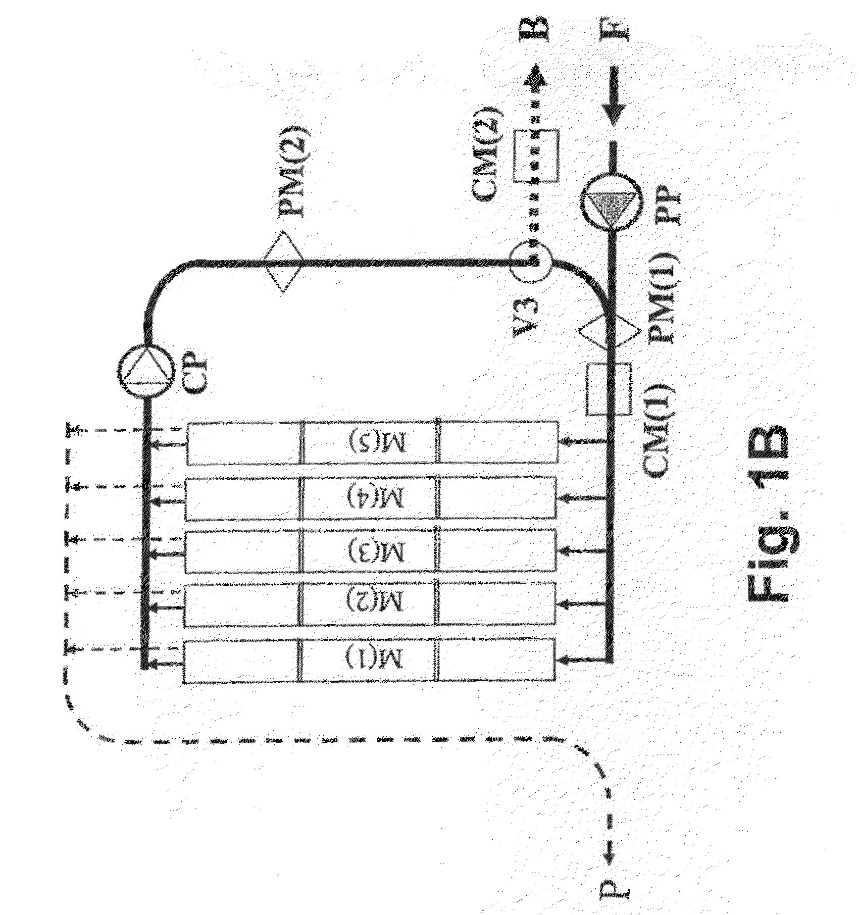 Continuous closed-circuit desalination method without containers