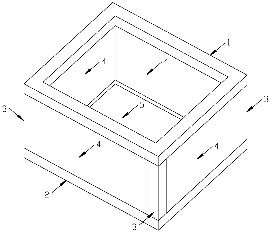 Factory prefabricated elevator well foundation pit and mounting method thereof