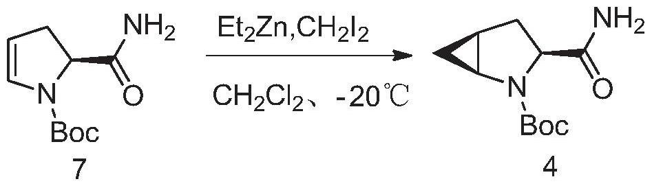 Preparation method of saxagliptin intermediate