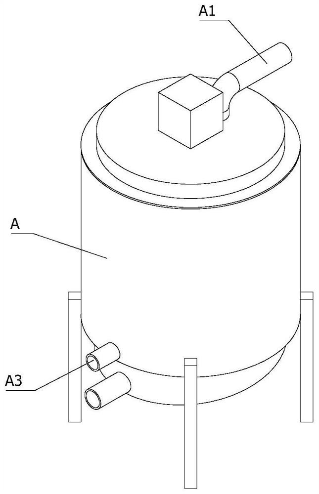 Environment-friendly sewage sludge recovery device