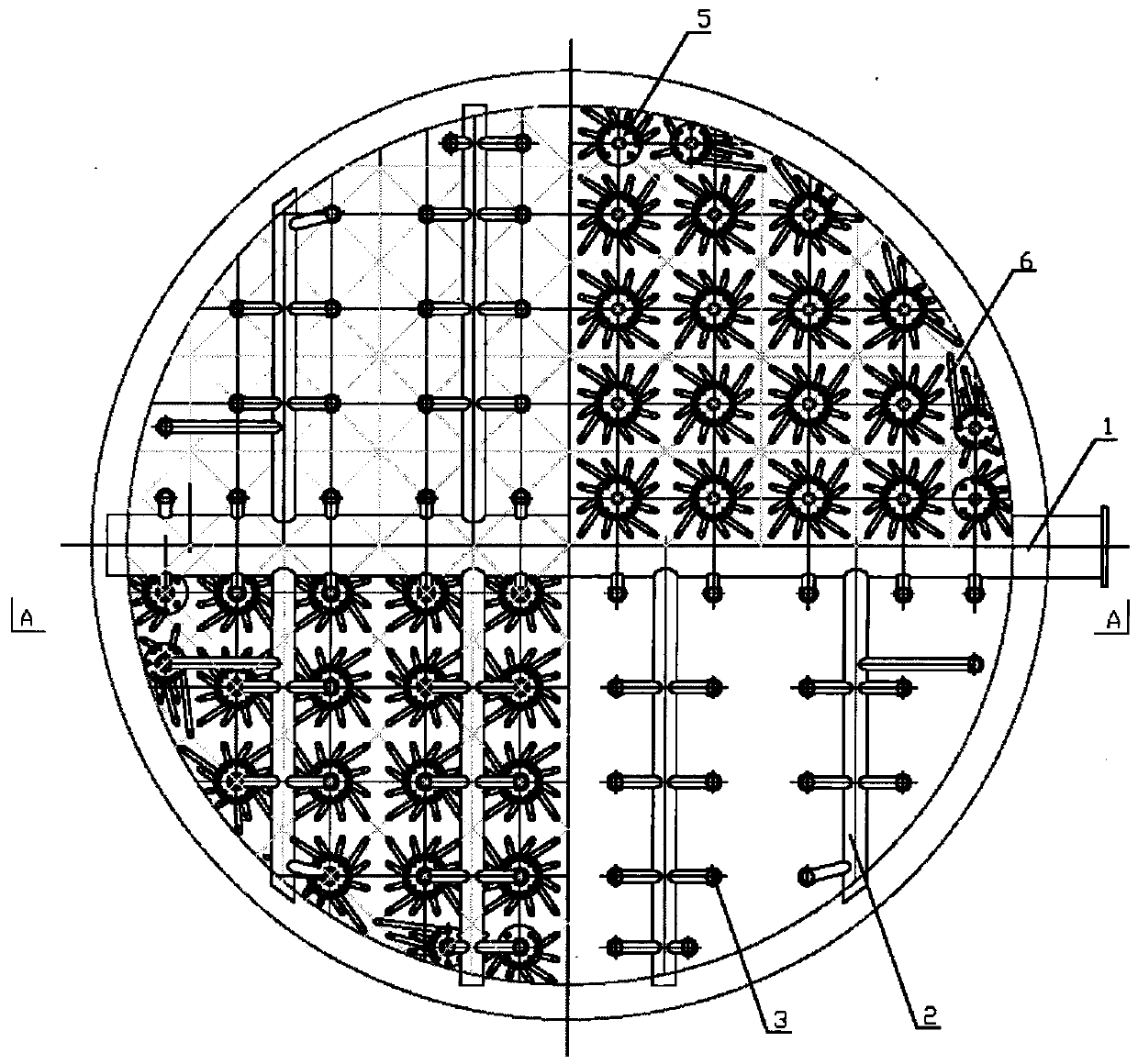 Multi-disc liquid distributor