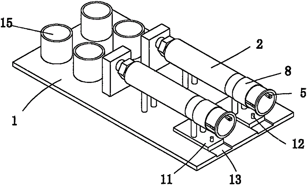 Ear thermometer earmuff distribution device