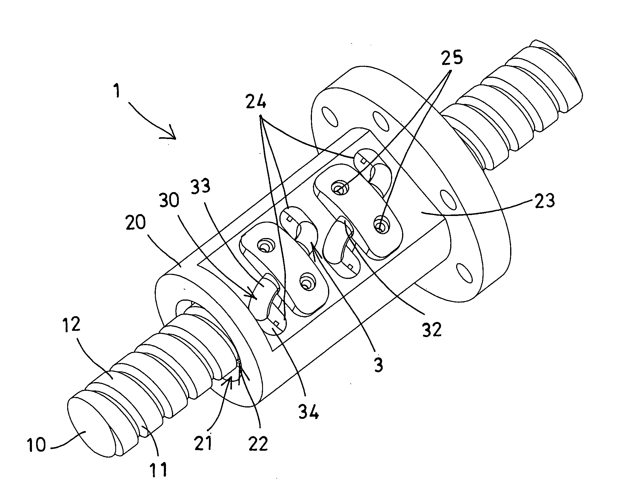 Circulating device for motion guide apparatus