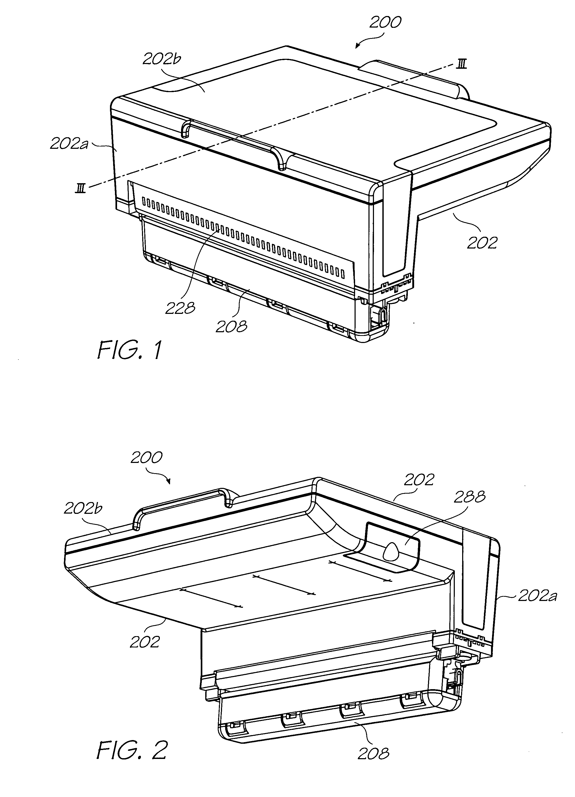 Printing cartridge having self-referencing printhead