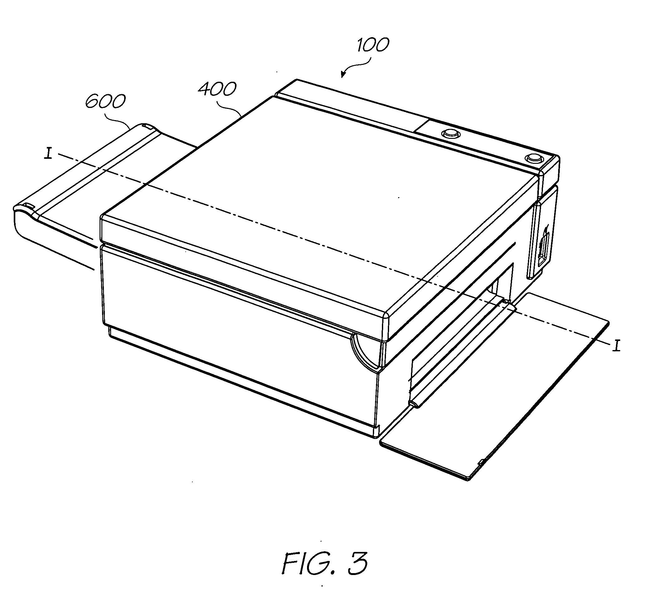 Printing cartridge having self-referencing printhead