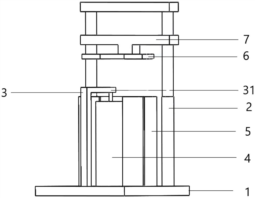 Device for measuring highest strength ratio of slurry retaining wall by simulating different working conditions and operation method