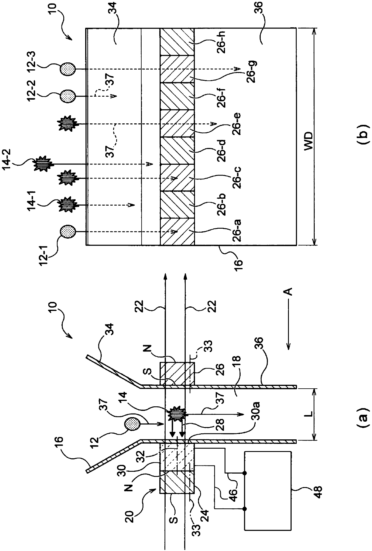 Metal detection sensor and metal detection method using same