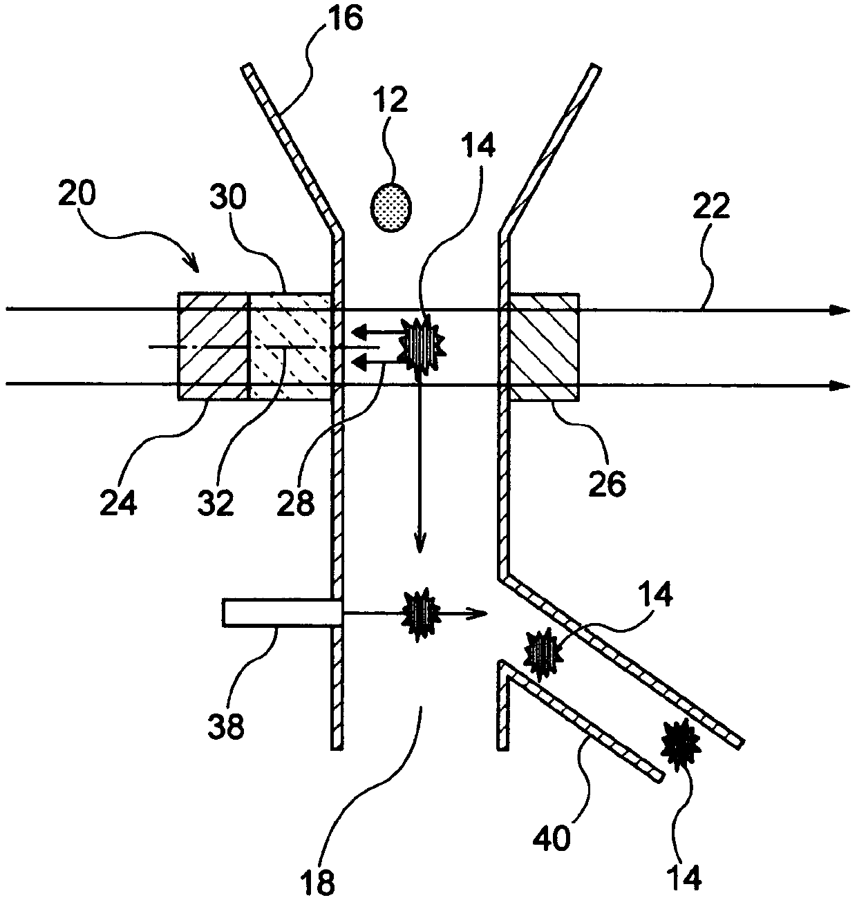 Metal detection sensor and metal detection method using same