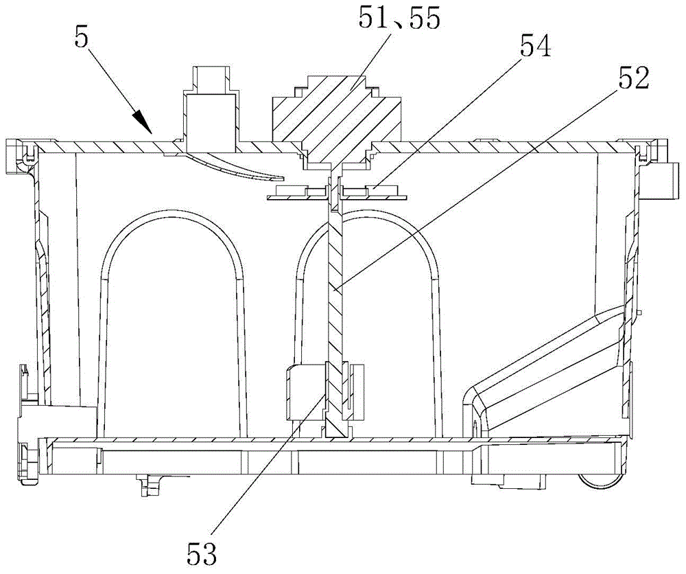 Washing machine water cycle treatment control method and washing machine