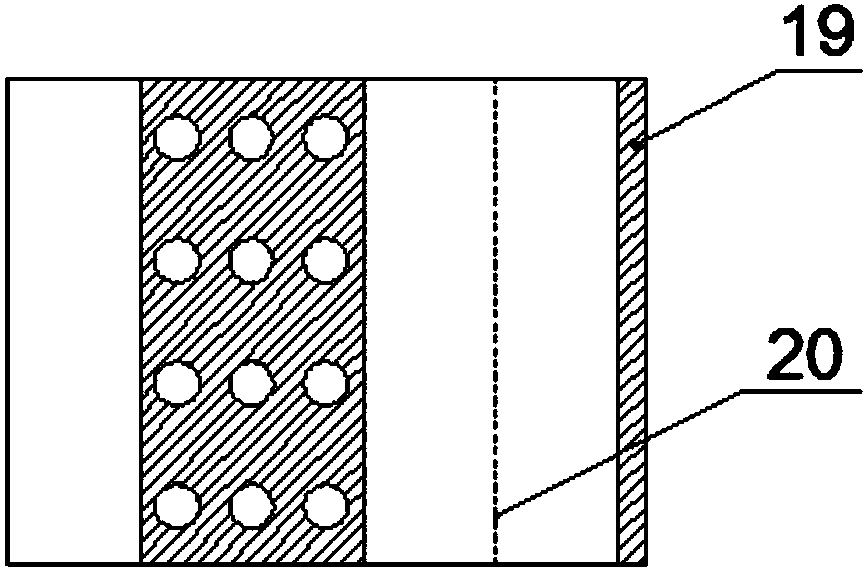 Sampling test method for testing moisture of lithium battery as well as sampling device