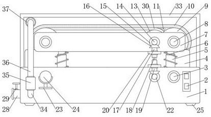 Cleaning device for shoe enterprise sole processing and using method thereof