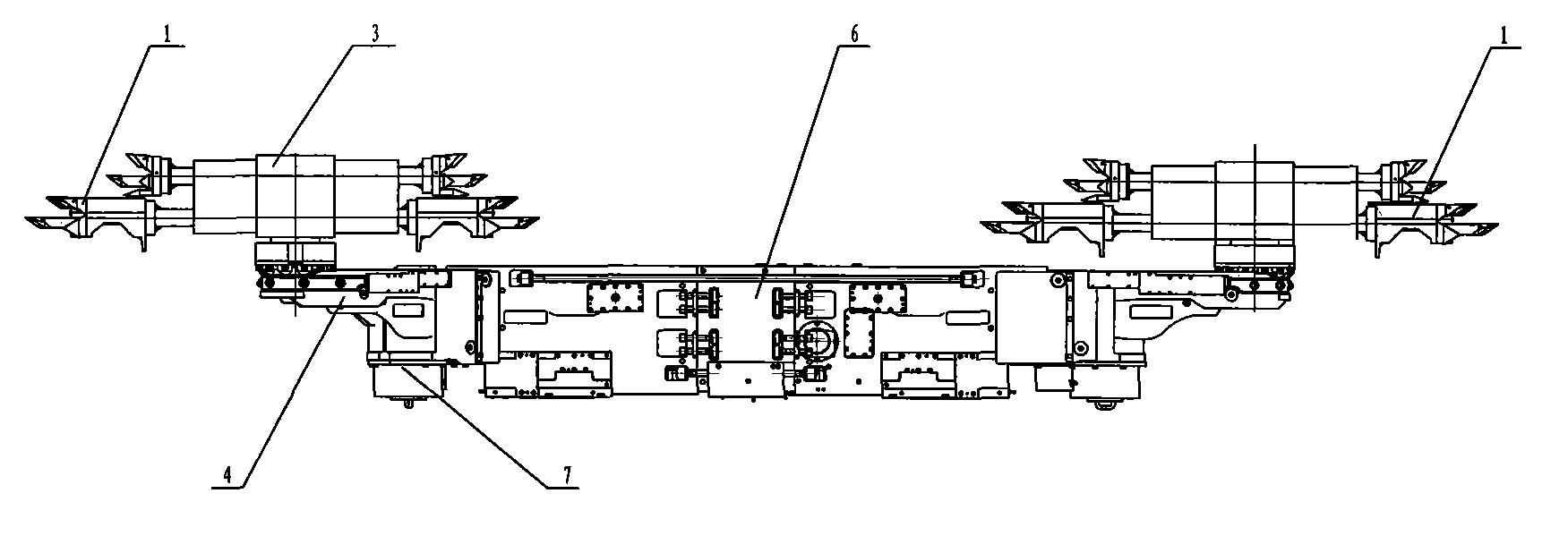 Punch-cutting mining method and punch-cutting mining machine implementing method