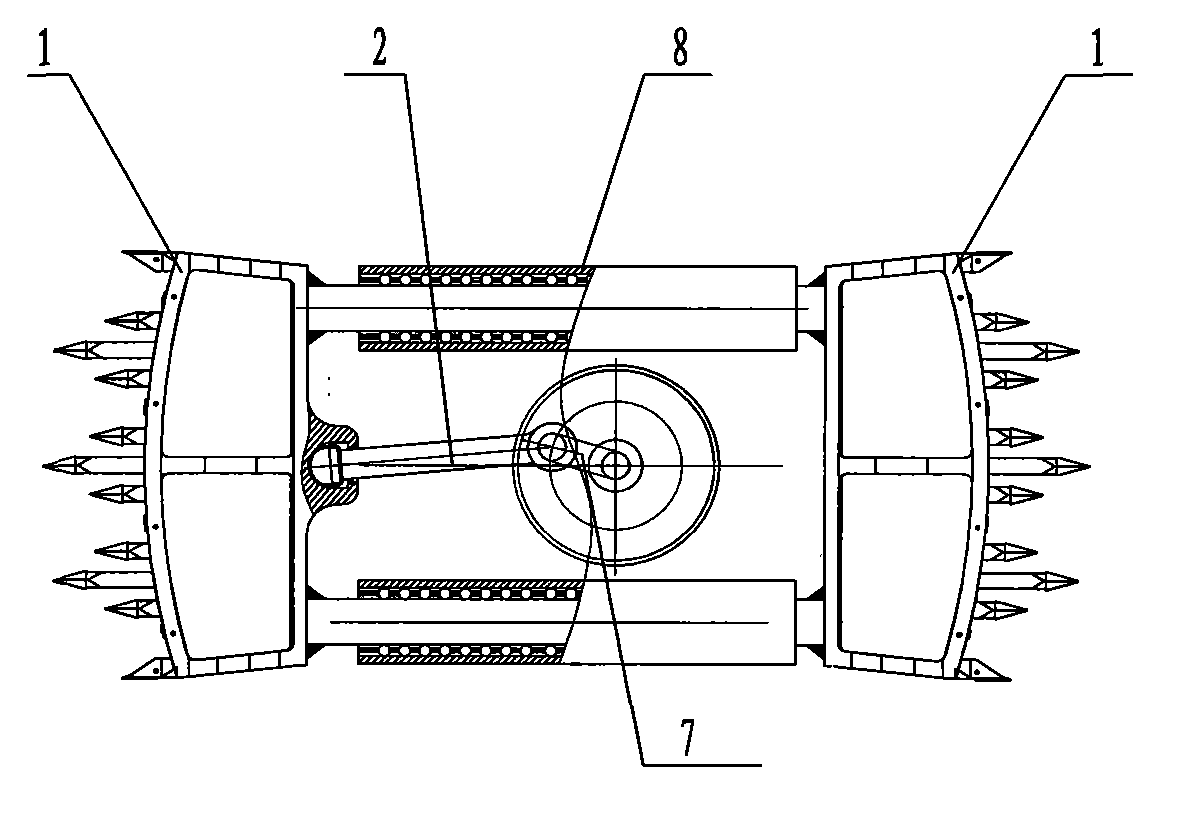 Punch-cutting mining method and punch-cutting mining machine implementing method