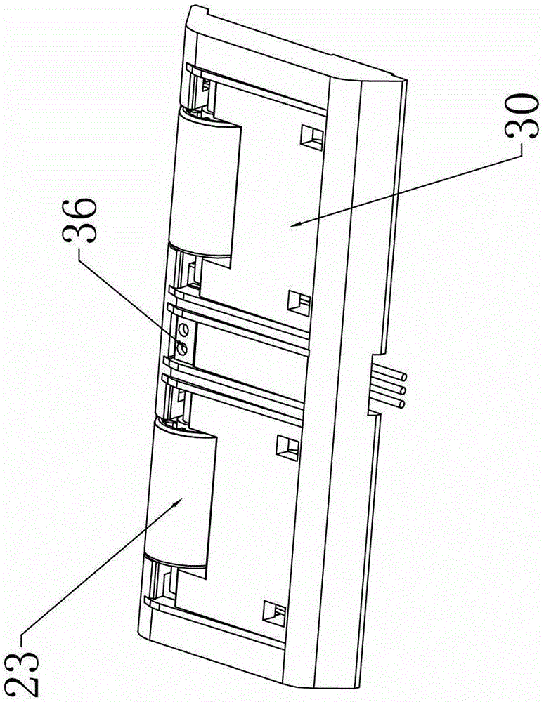 Inkjet printing device for continuous printing media