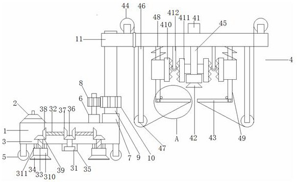 Automatic artificial board feeding device for production