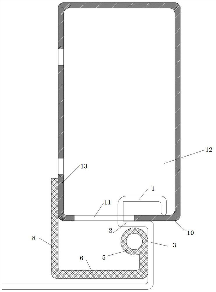 A connection device and its safety cabinet