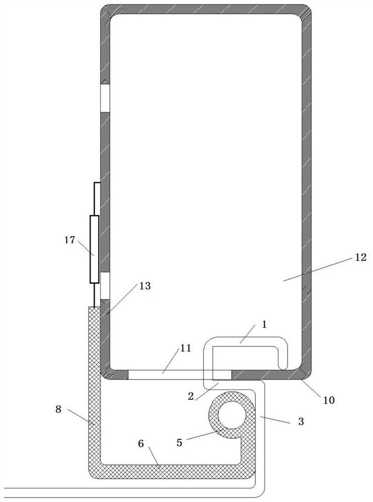 A connection device and its safety cabinet