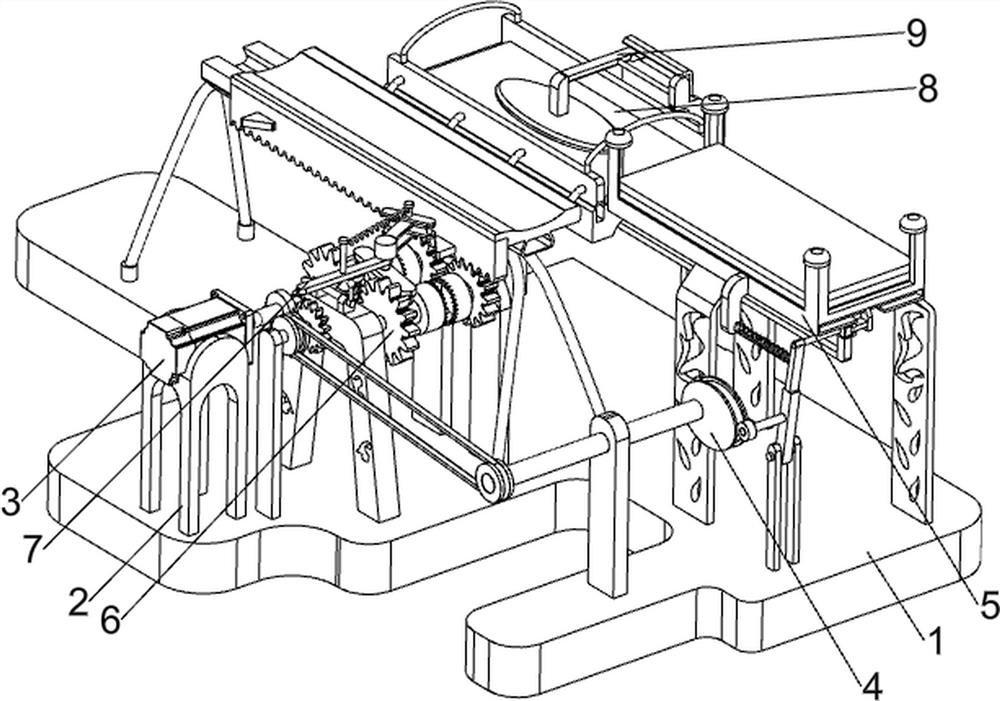 Automatic industrial iron plate two-side grinding equipment