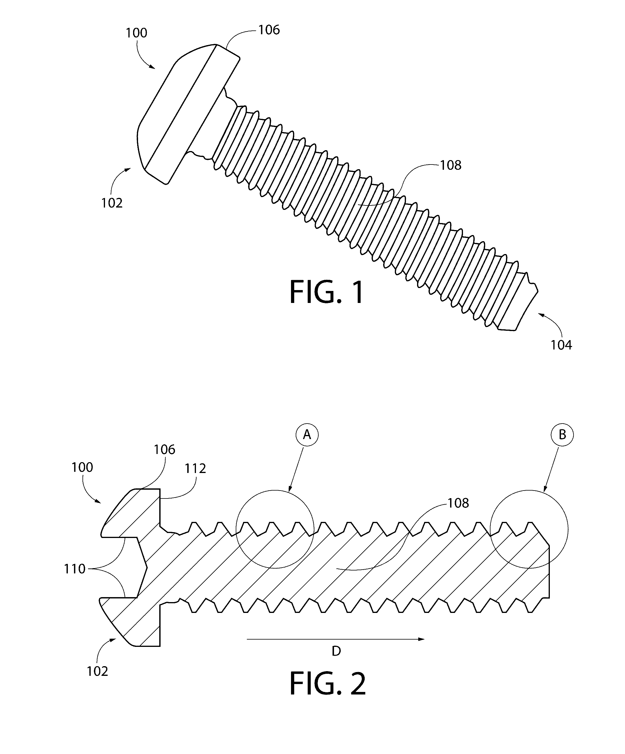 Threaded fastener